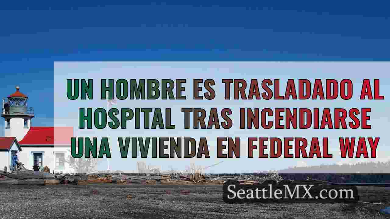 Un hombre es trasladado al hospital