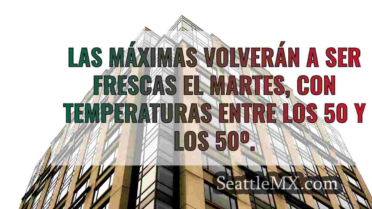 El tiempo en Seattle: Un descanso de la