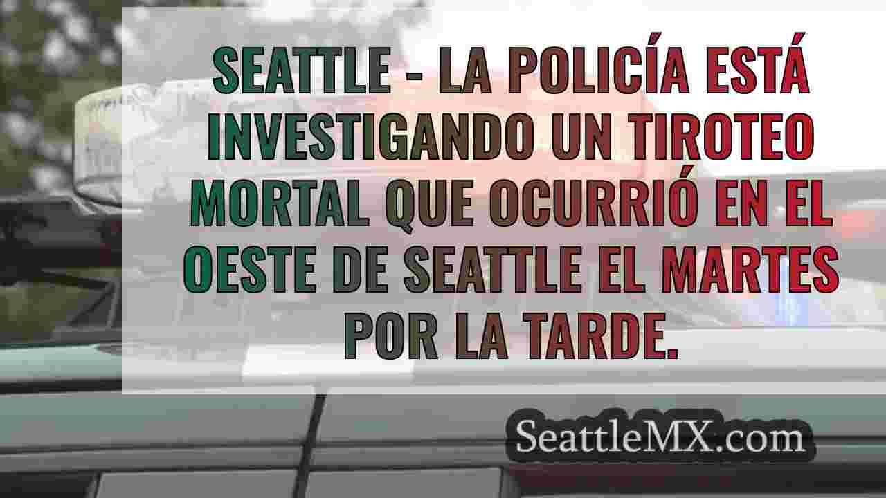 Una mujer muere tiroteada en West
