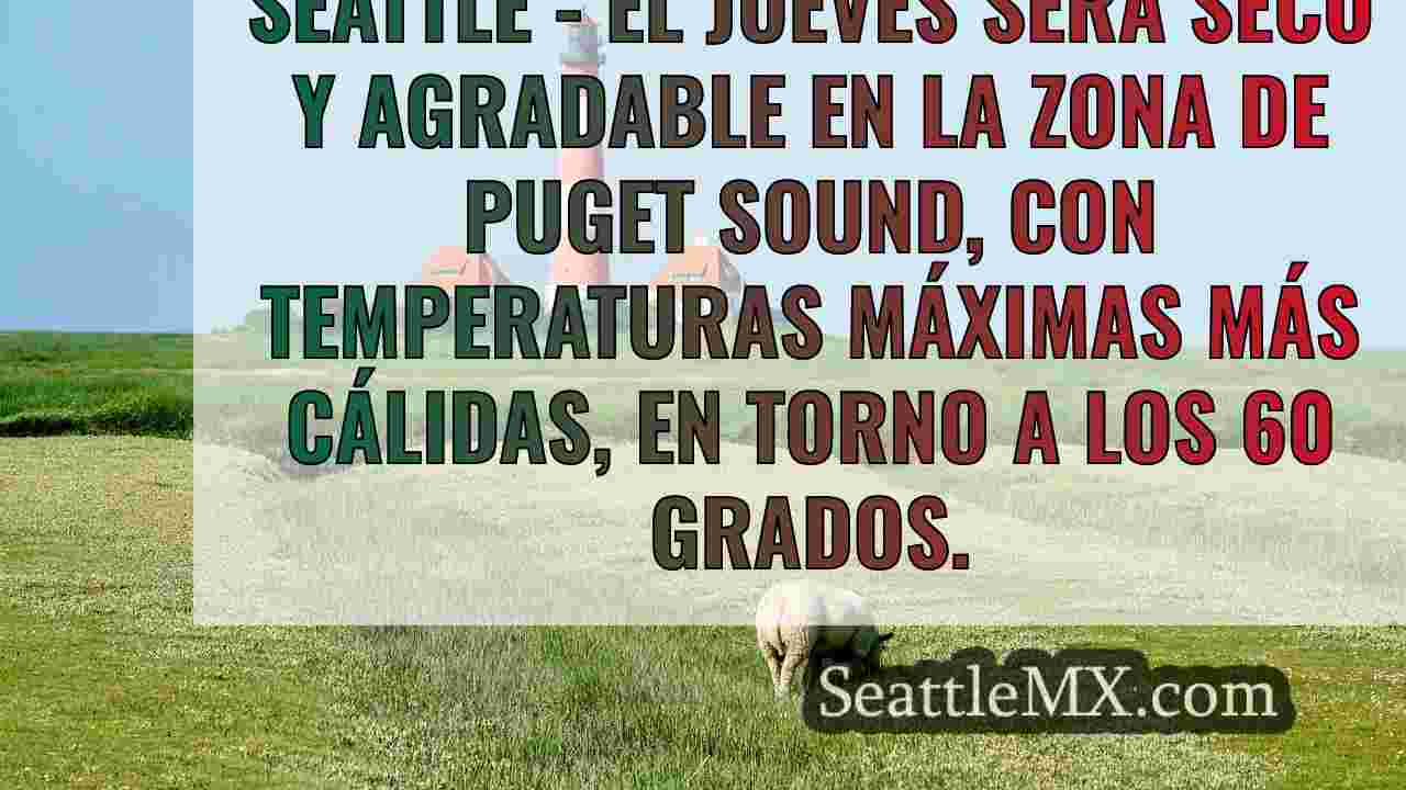 El tiempo en Seattle: Vuelve la lluvia