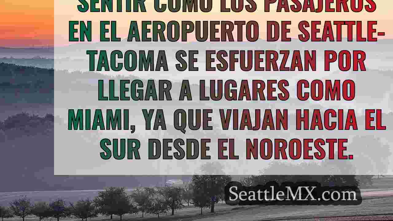 Los viajeros de WA se apresuran a