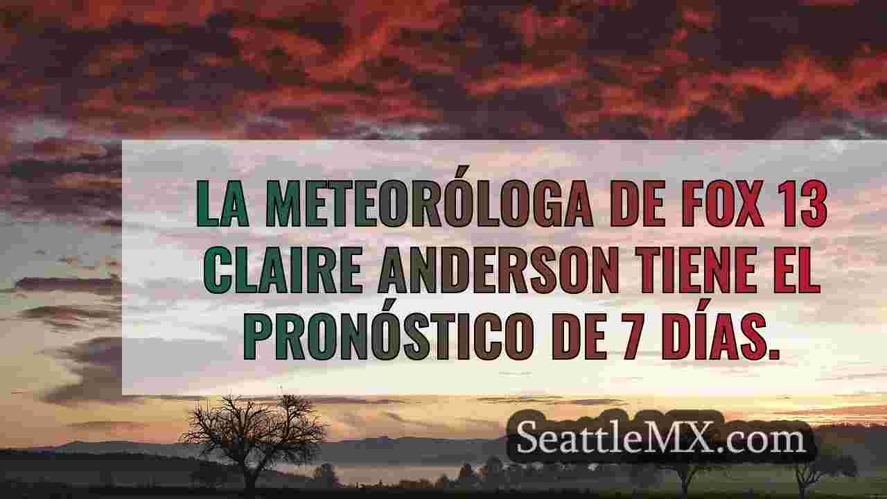 El tiempo en Seattle: Viento, lluvia y