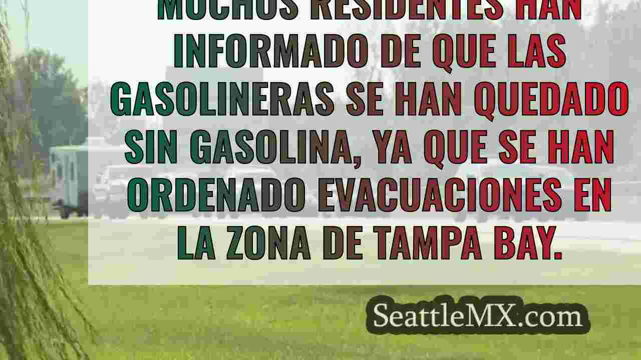 Residentes de Florida llegan a Georgia