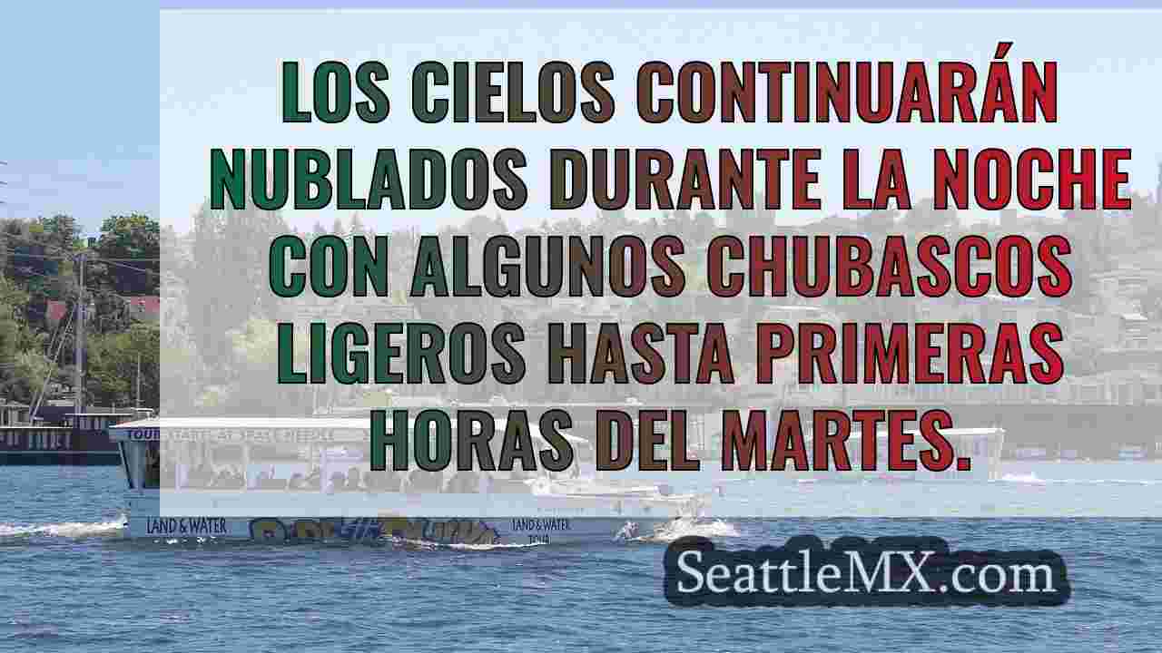 El tiempo en Seattle: Lluvia en las