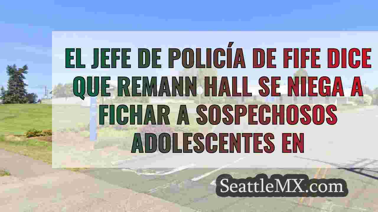 El jefe de policía de Fife dice que