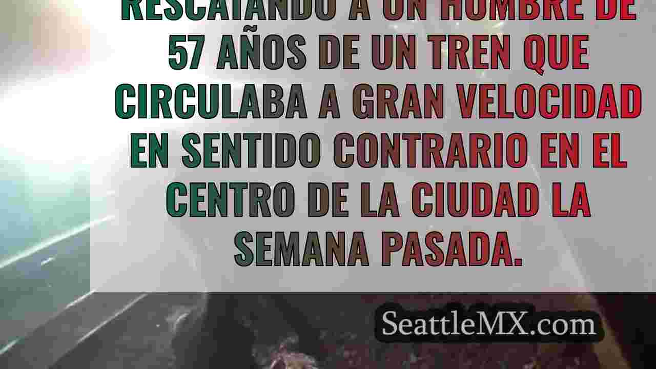 La policía de Seattle rescata a un