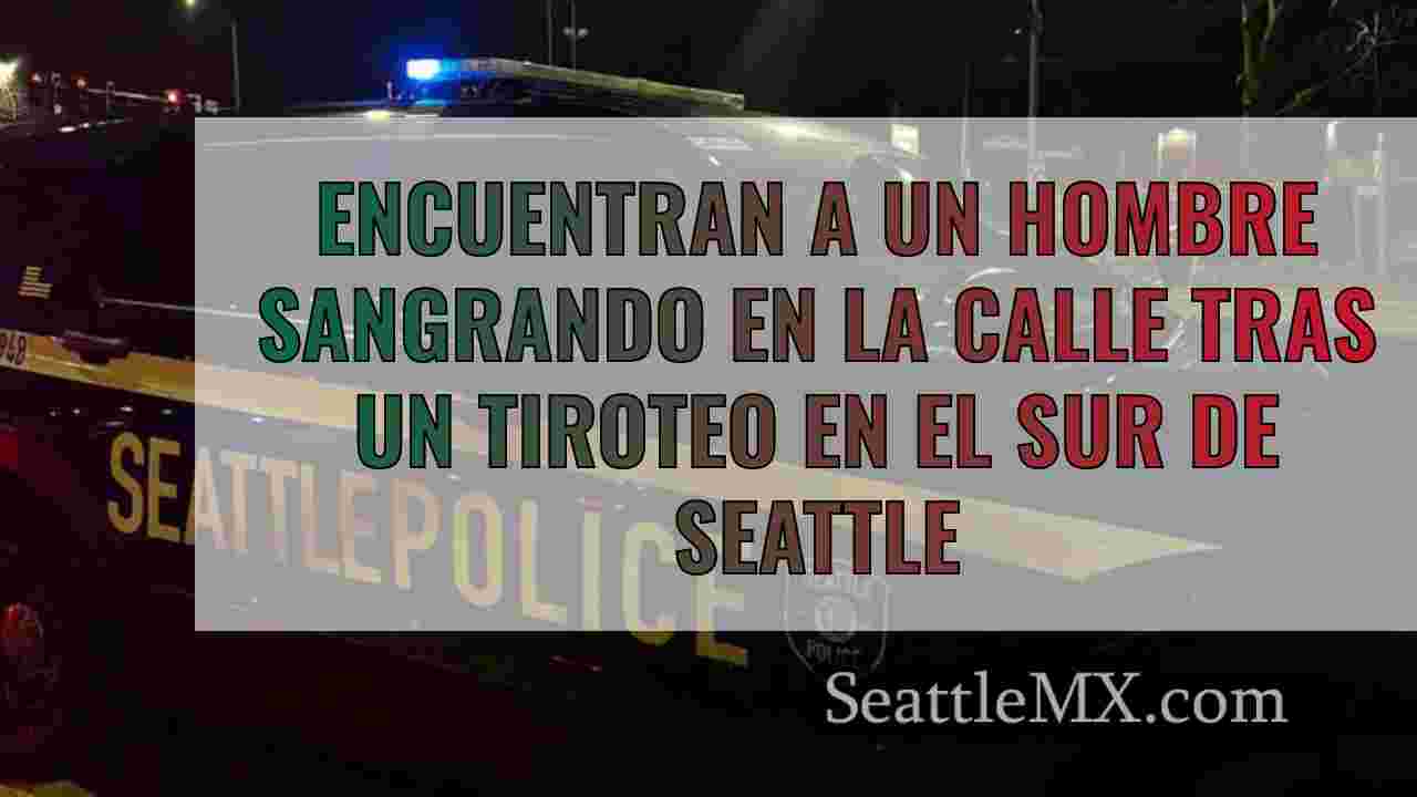Encuentran a un hombre sangrando en la