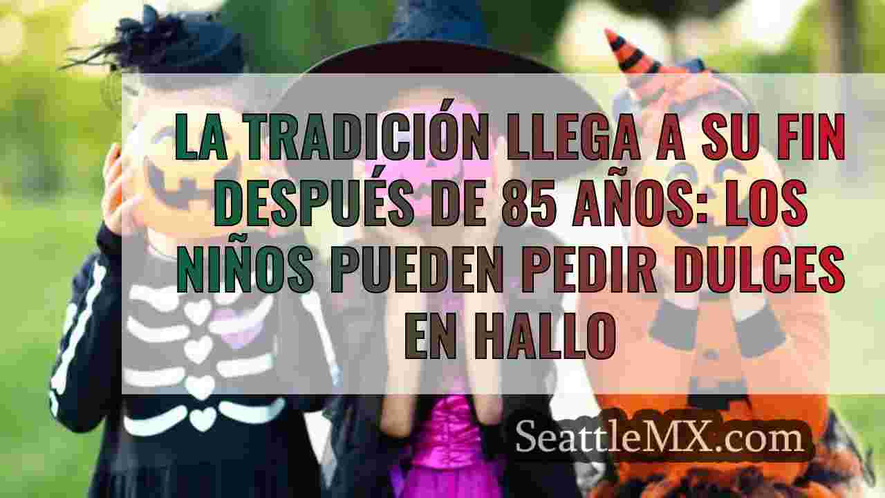 La tradición llega a su fin después de