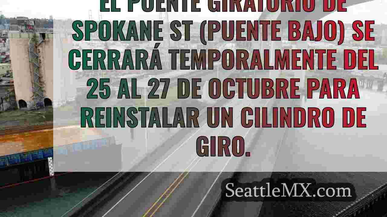 El puente giratorio de la calle Spokane