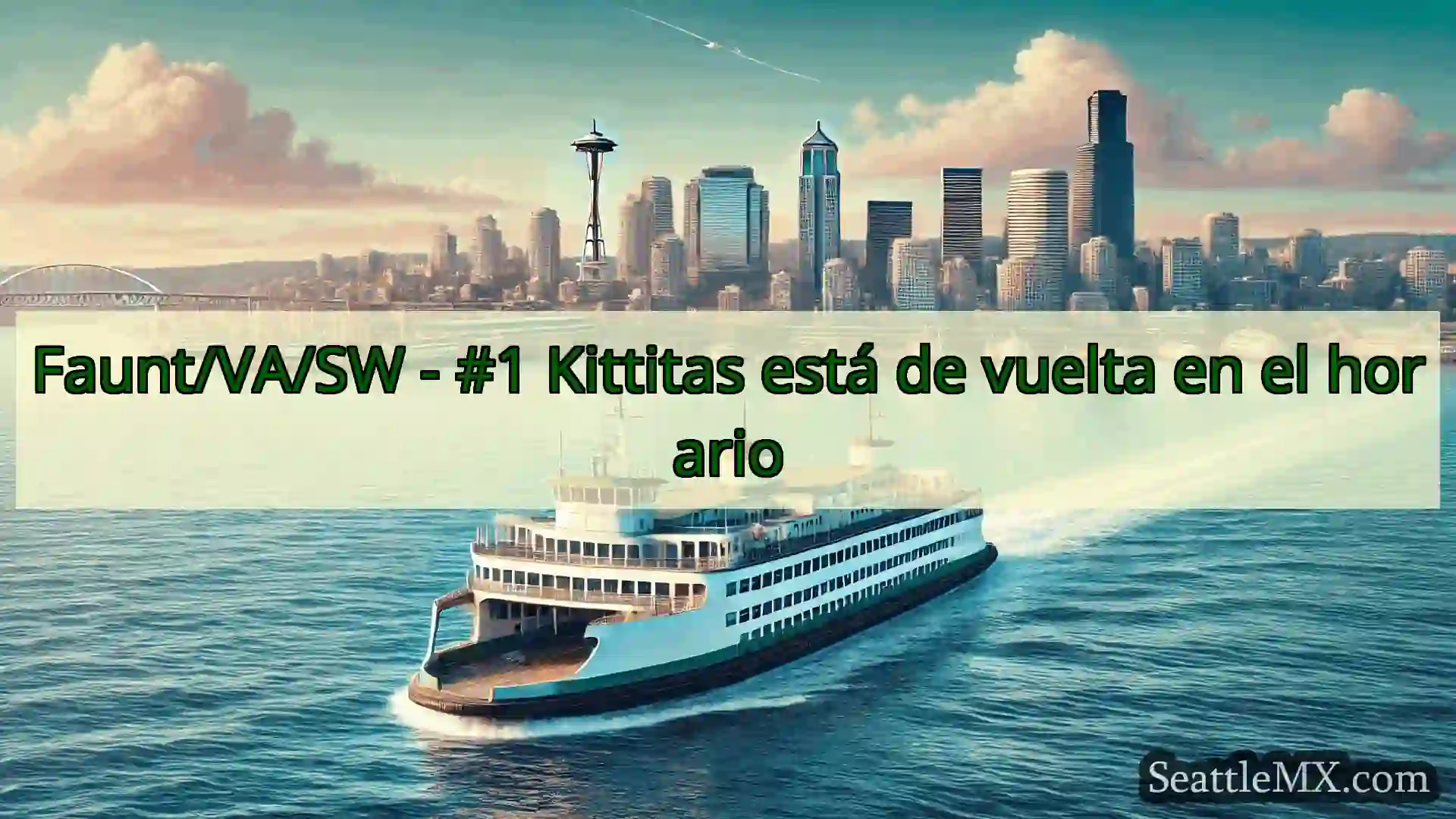 noticias del ferry de seattle Faunt/VA/SW - #1 Kittitas está de