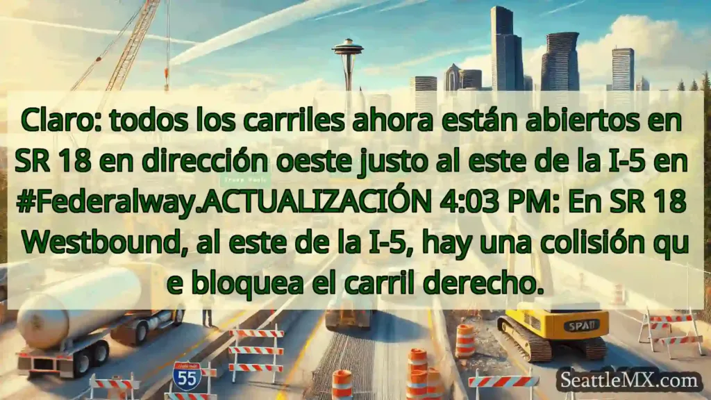 Noticias de transporte de Seattle Claro: todos los carriles ahora