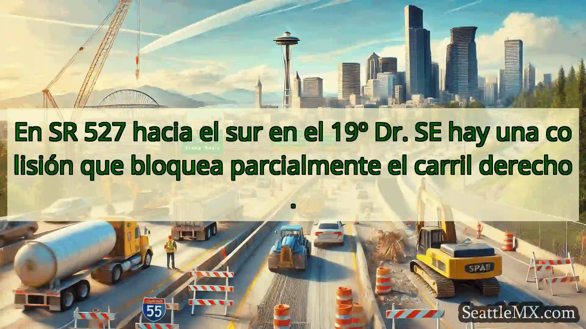 Noticias de transporte de Seattle En SR 527 hacia el sur en el 19º