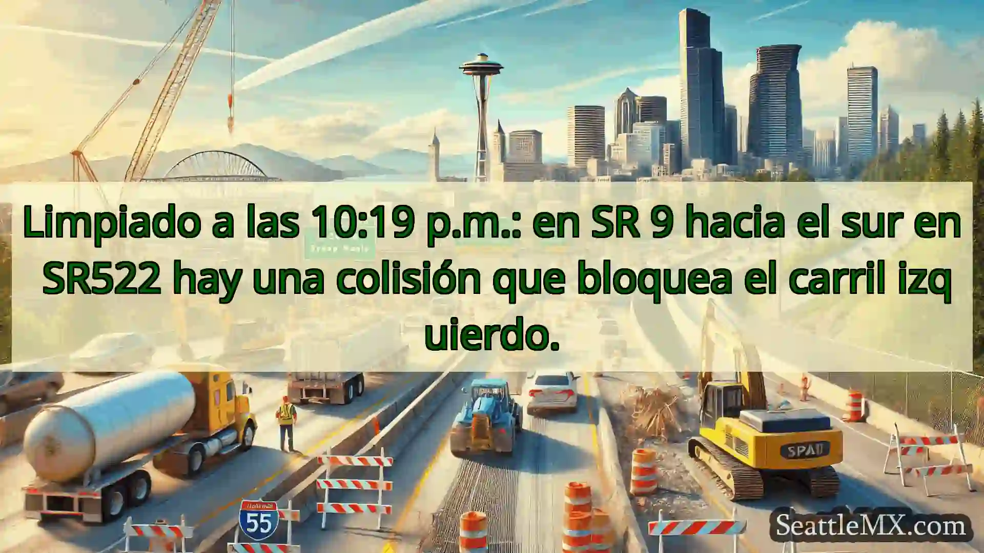 Noticias de transporte de Seattle Limpiado a las 10:19 p.m.: en SR 9