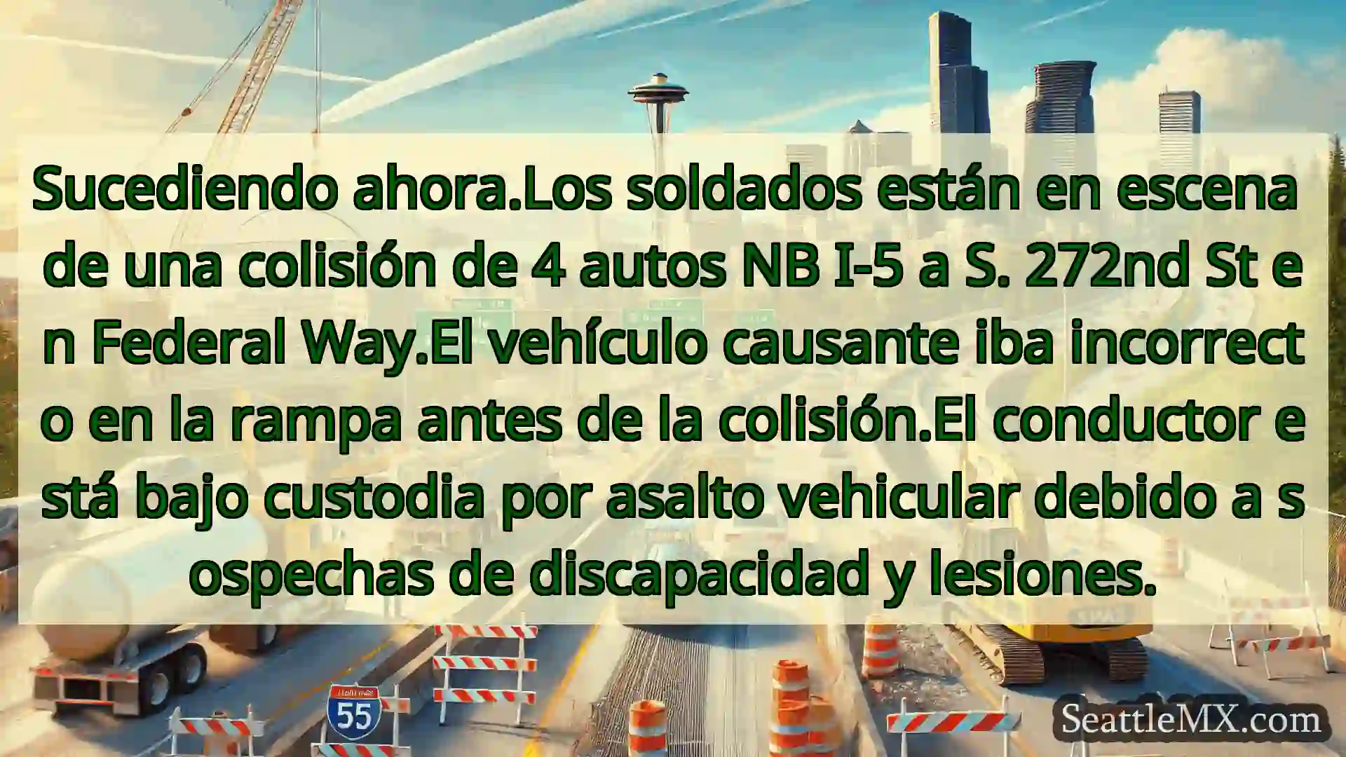 Noticias de transporte de Seattle Sucediendo ahora.Los soldados