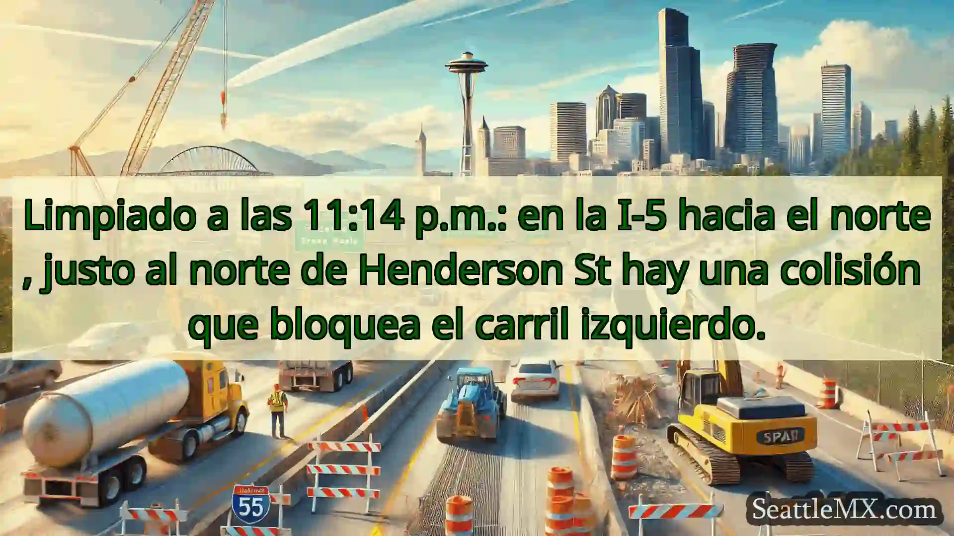 Noticias de transporte de Seattle Limpiado a las 11:14 p.m.: en la