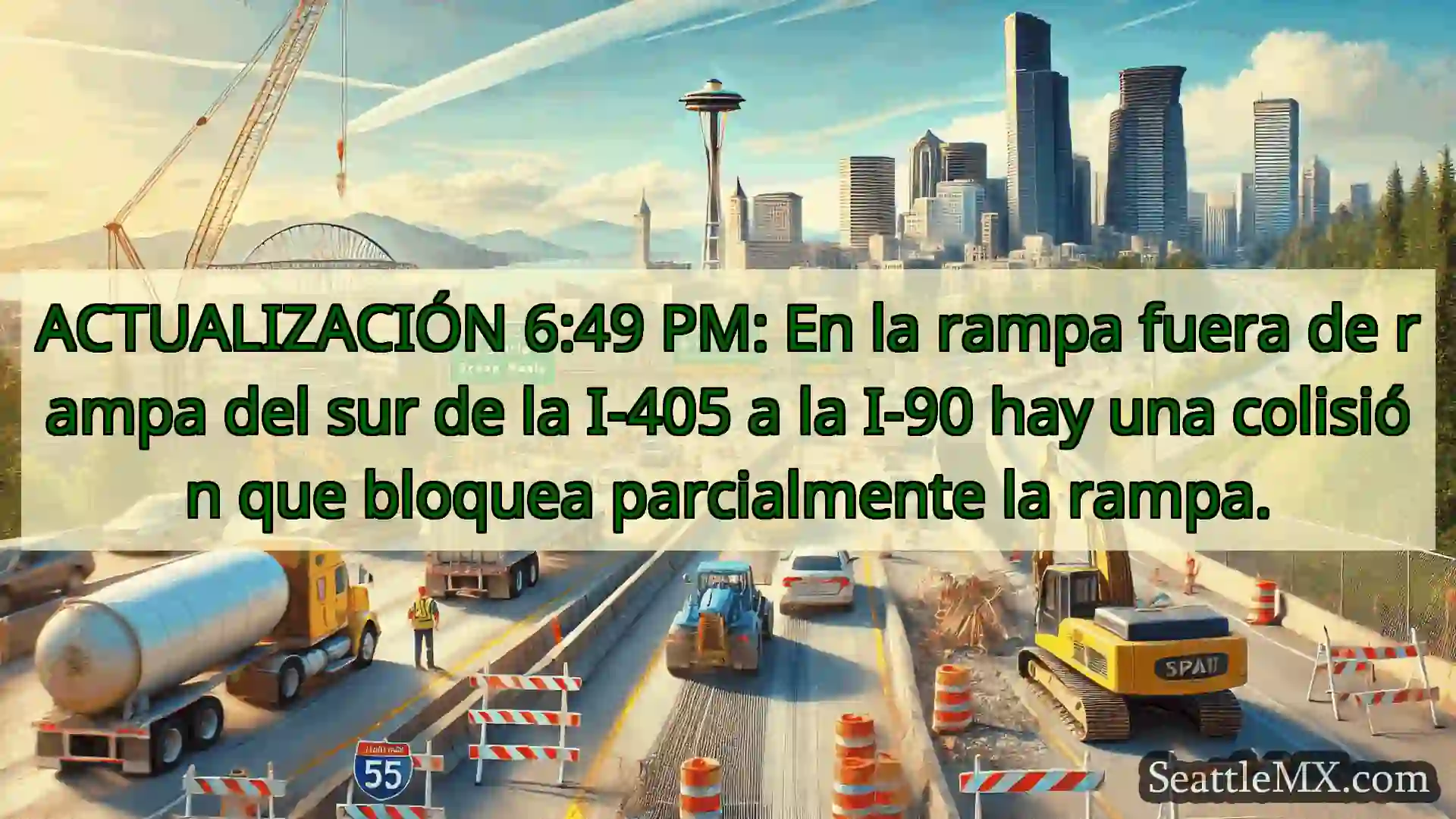 Noticias de transporte de Seattle ACTUALIZACIÓN 6:49 PM: En la rampa