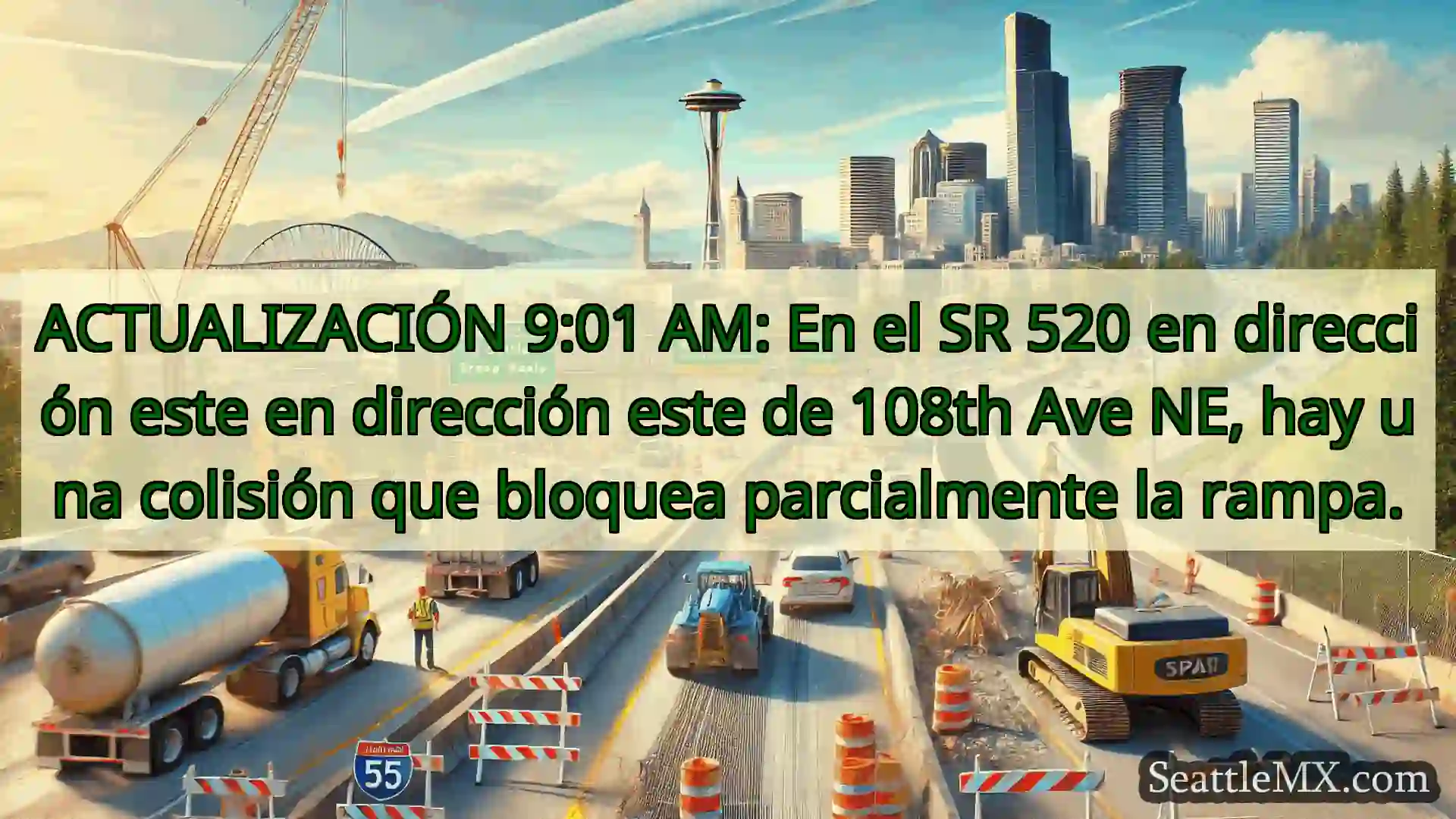 Noticias de transporte de Seattle ACTUALIZACIÓN 9:01 AM: En el SR