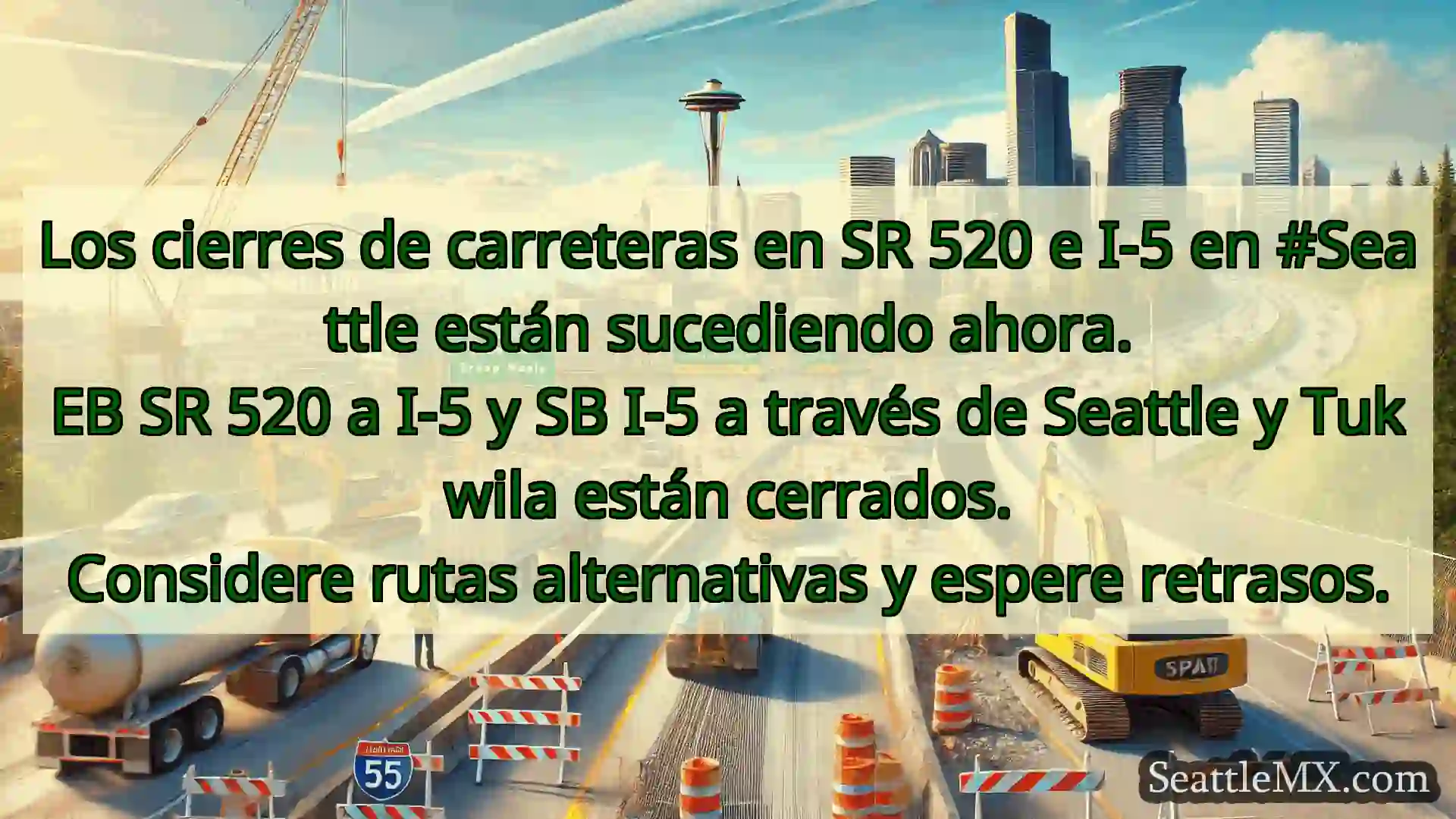 Noticias de transporte de Seattle Los cierres de carreteras en SR