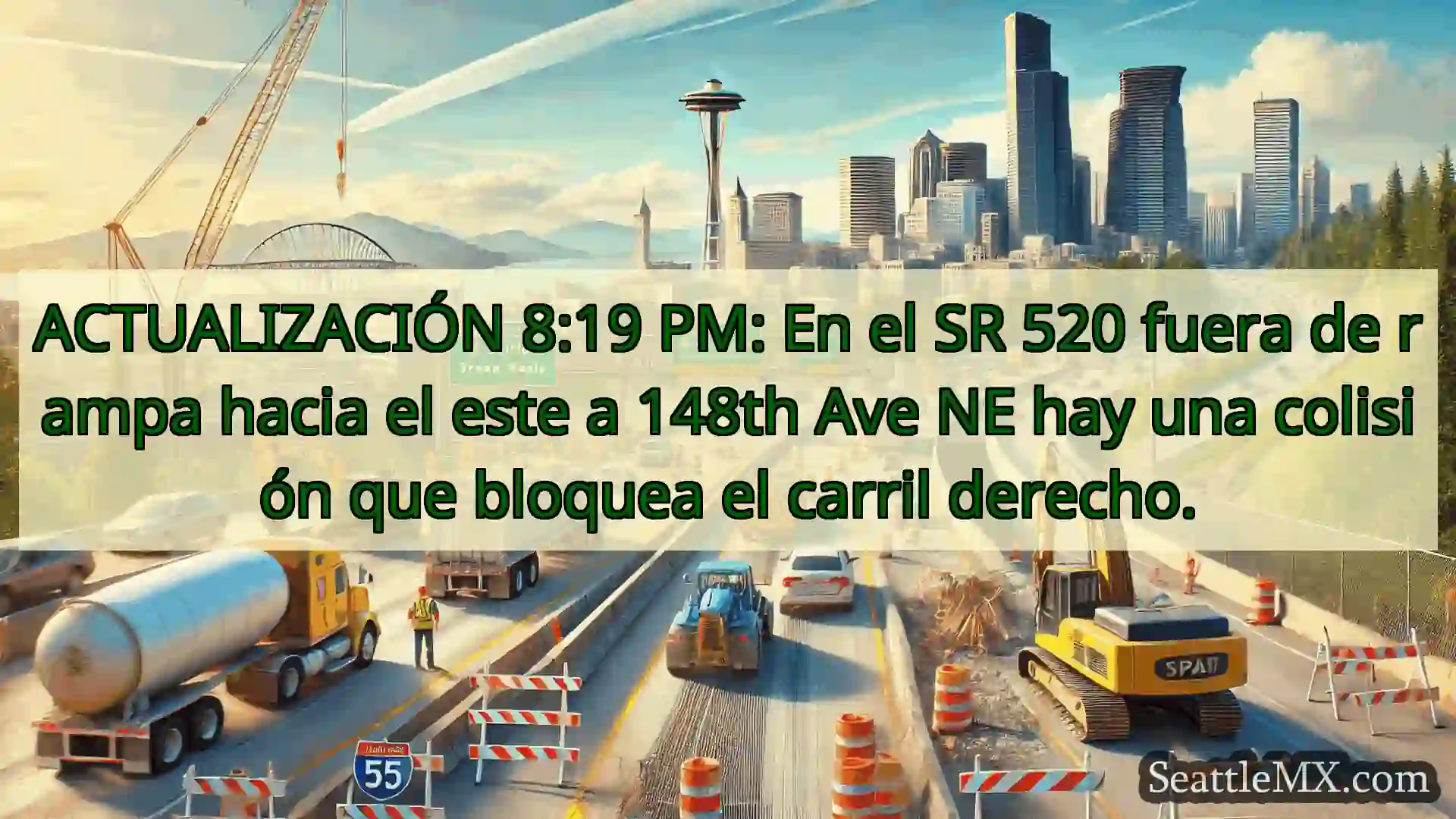 Noticias de transporte de Seattle ACTUALIZACIÓN 8:19 PM: En el SR