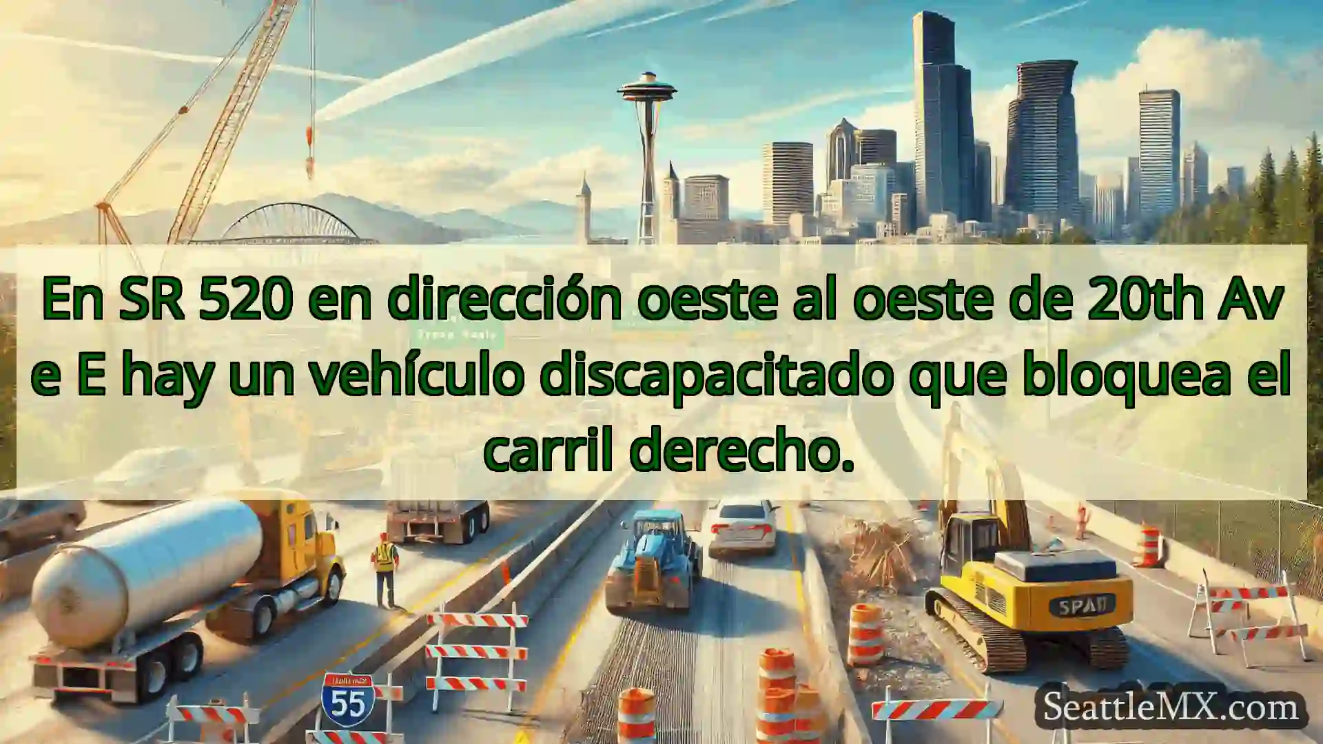 Noticias de transporte de Seattle En SR 520 en dirección oeste al