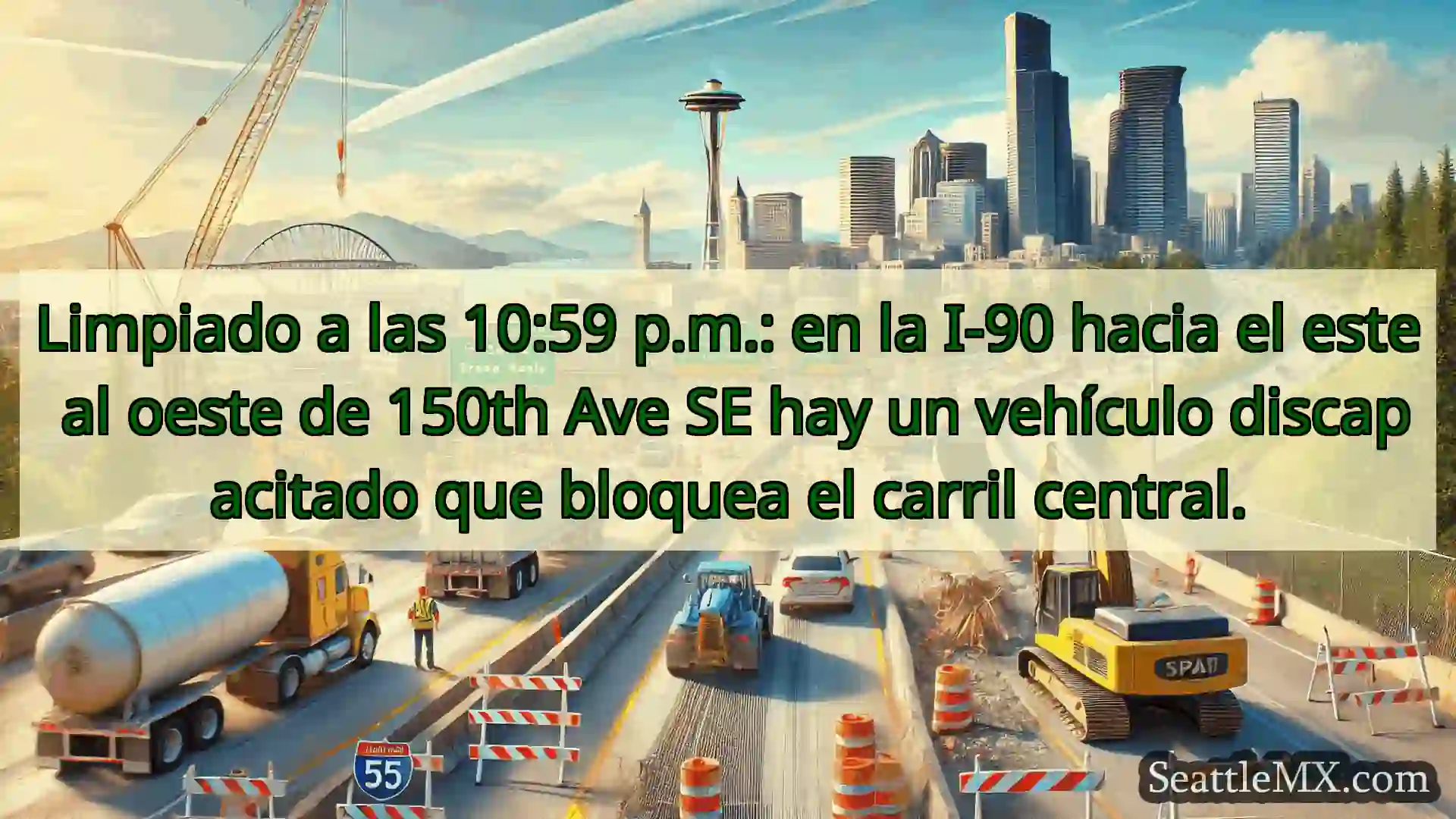 Noticias de transporte de Seattle Limpiado a las 10:59 p.m.: en la