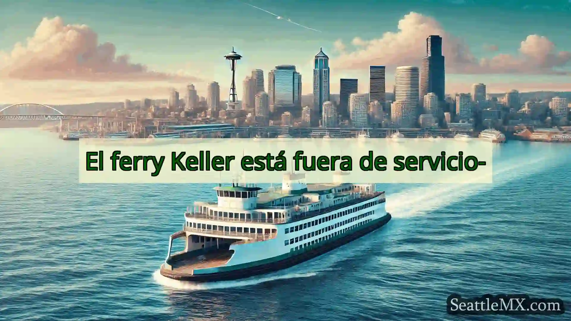 noticias del ferry de seattle El ferry Keller está fuera de