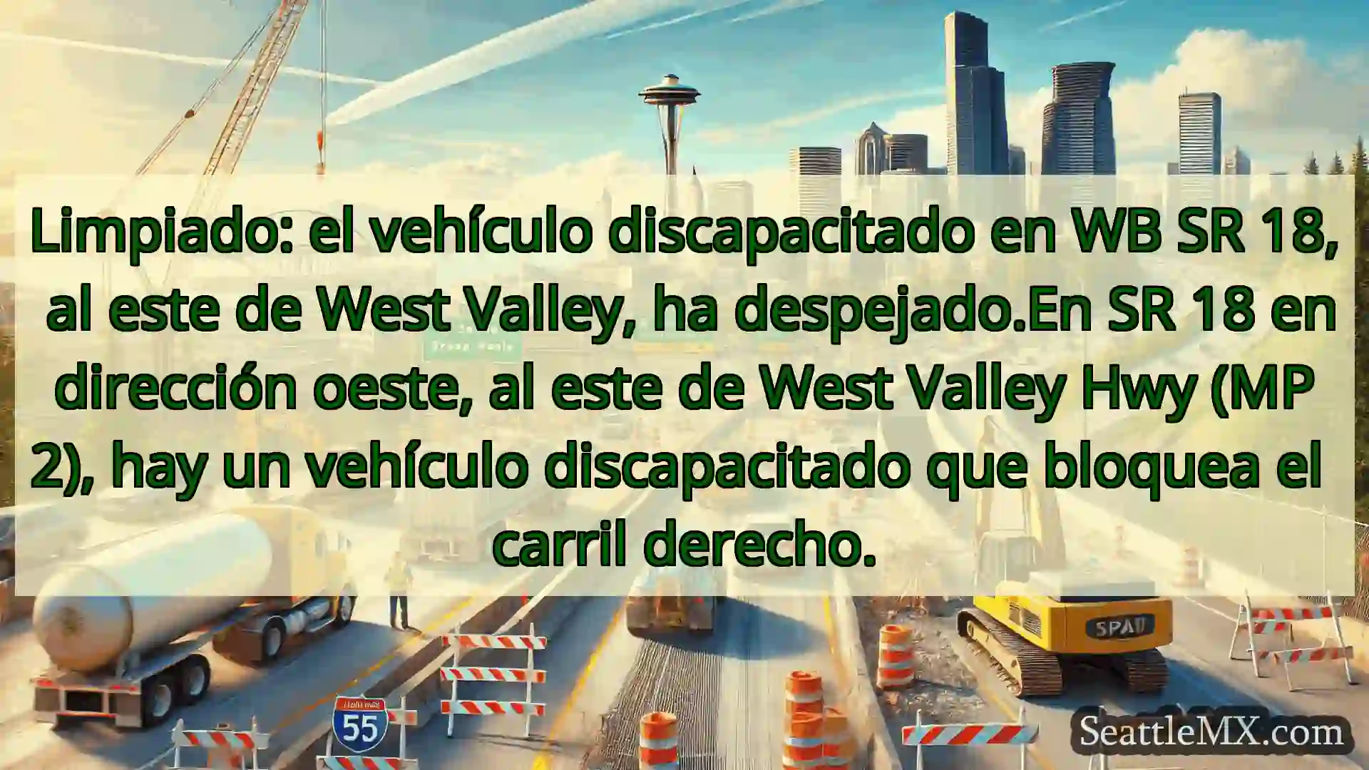 Noticias de transporte de Seattle Limpiado: el vehículo