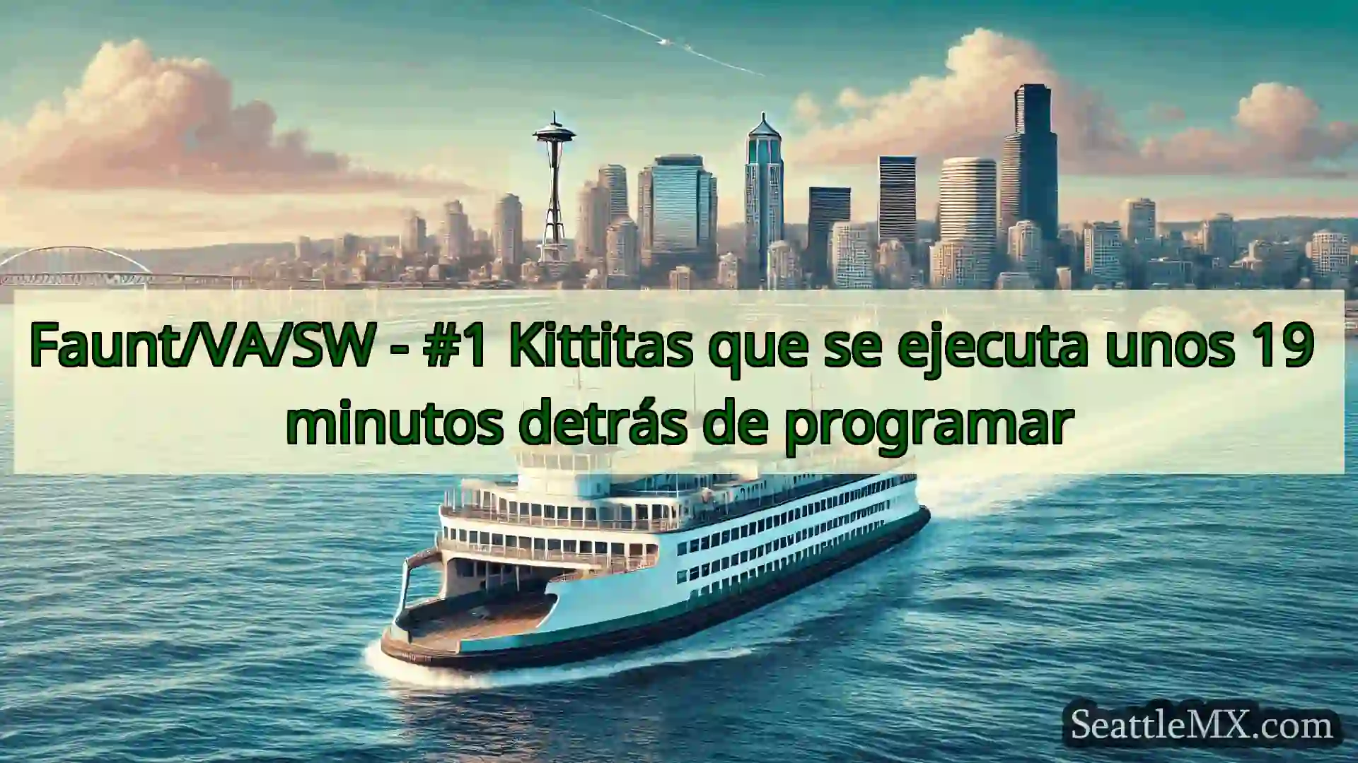 noticias del ferry de seattle Faunt/VA/SW - #1 Kittitas que se