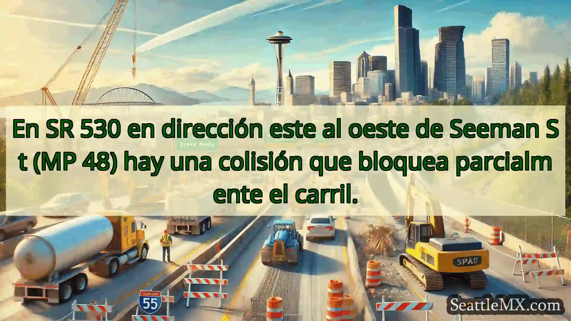 Noticias de transporte de Seattle En SR 530 en dirección este al