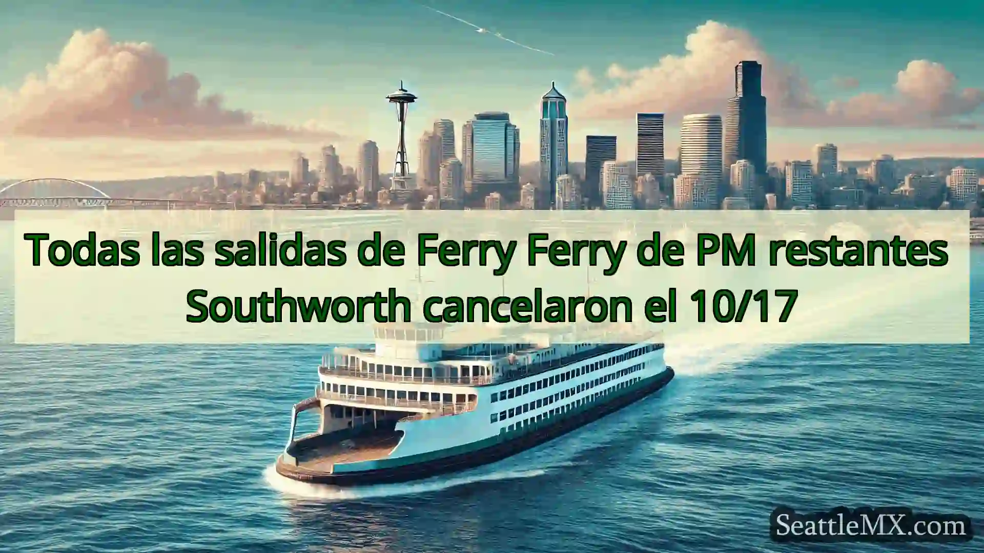noticias del ferry de seattle Todas las salidas de Ferry Ferry