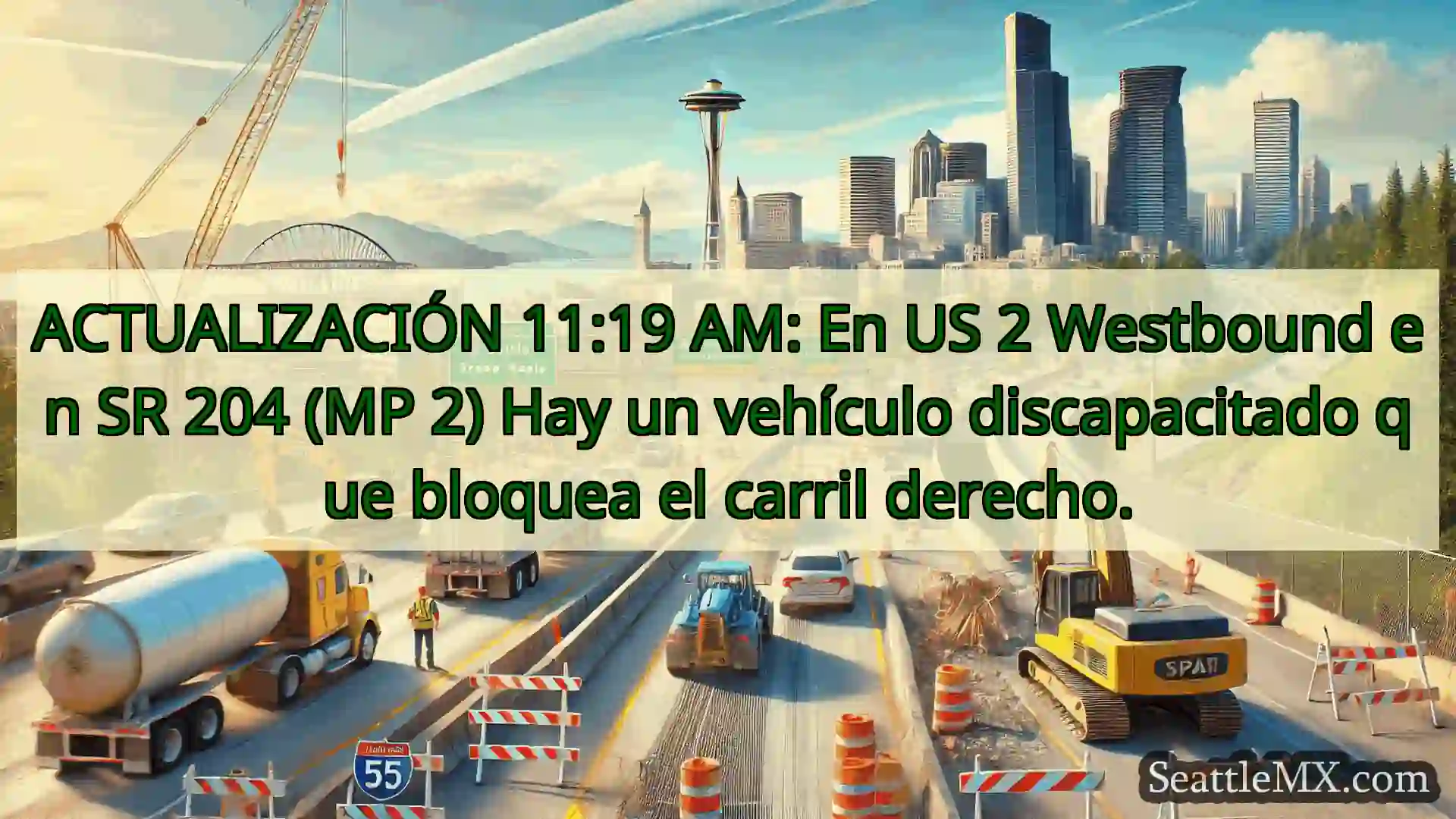 Noticias de transporte de Seattle ACTUALIZACIÓN 11:19 AM: En US 2