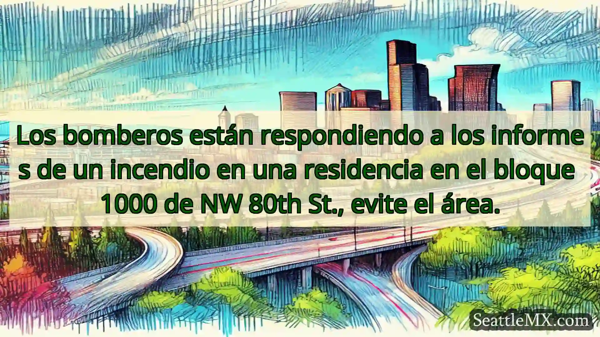 Noticias de transporte de Seattle Los bomberos están respondiendo a