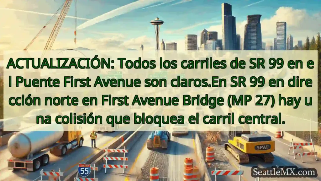 Noticias de transporte de Seattle ACTUALIZACIÓN: Todos los carriles