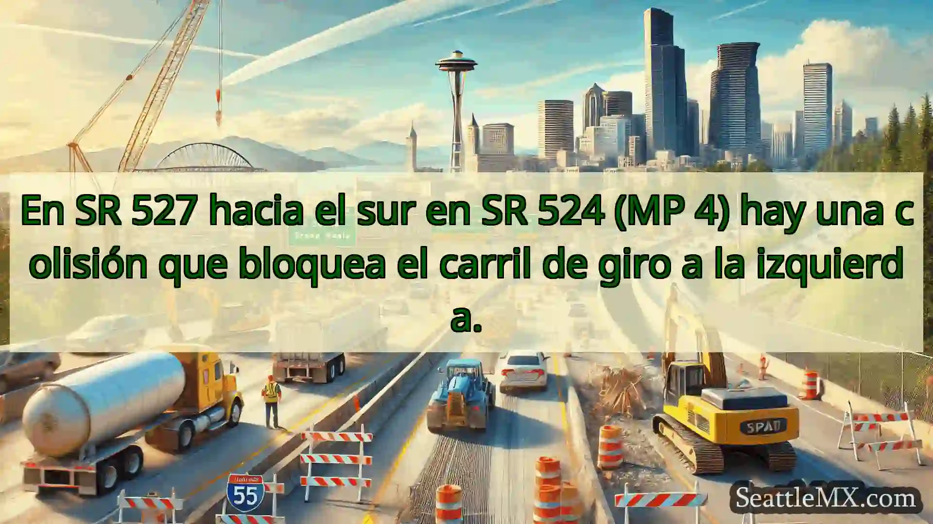 Noticias de transporte de Seattle En SR 527 hacia el sur en SR 524