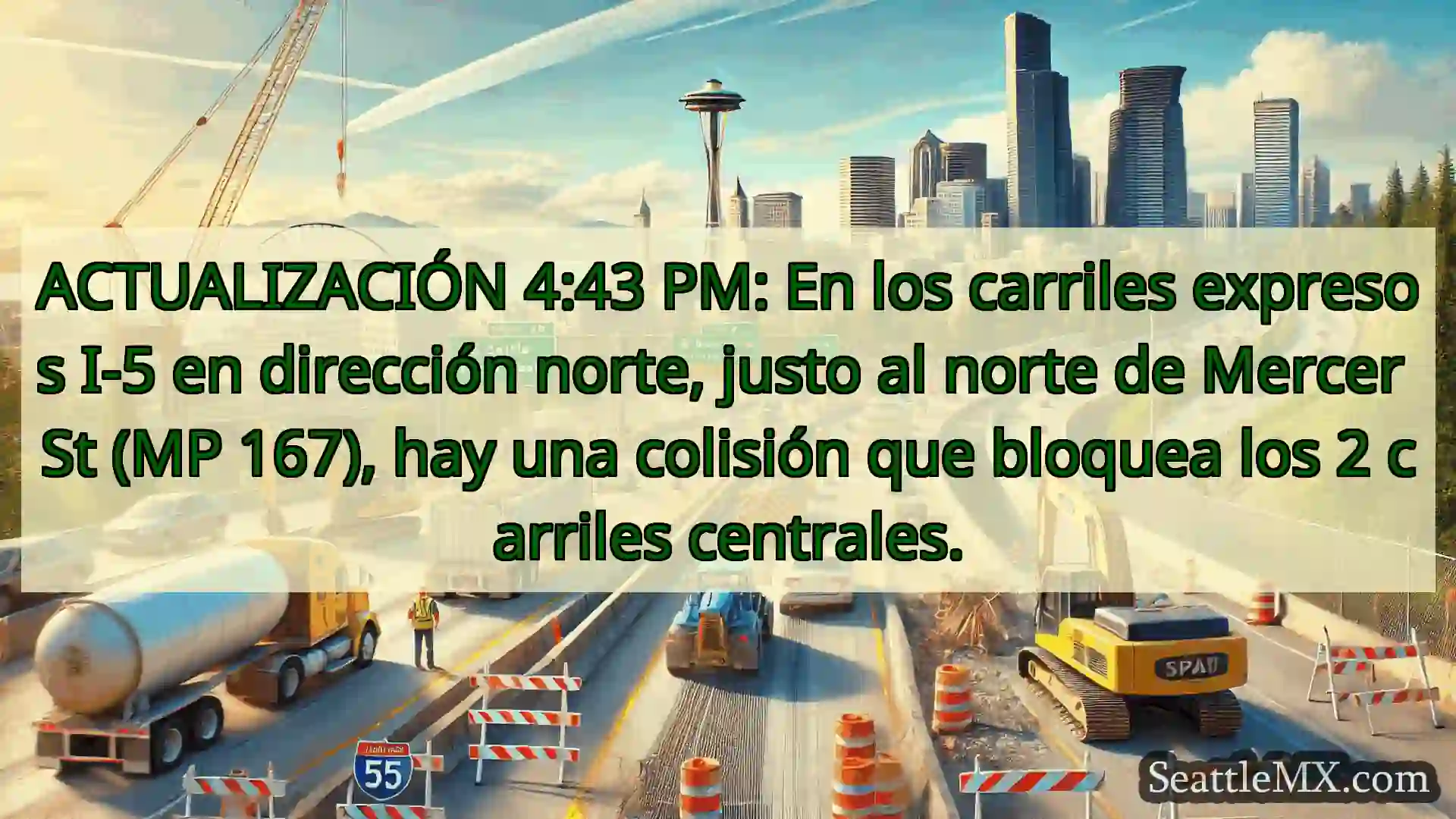 Noticias de transporte de Seattle ACTUALIZACIÓN 4:43 PM: En los