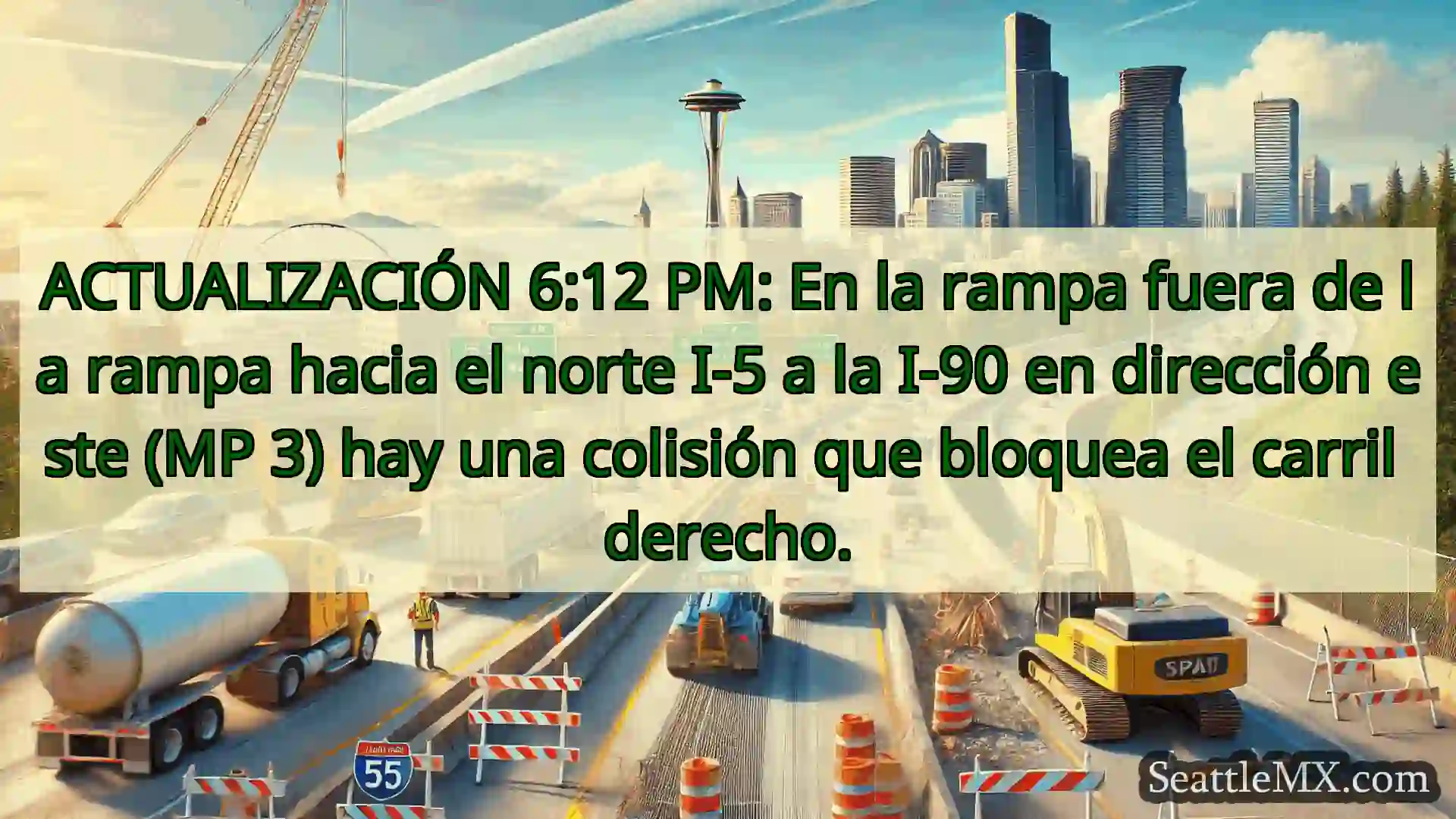 Noticias de transporte de Seattle ACTUALIZACIÓN 6:12 PM: En la rampa