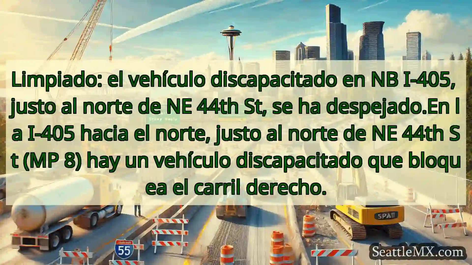 Noticias de transporte de Seattle Limpiado: el vehículo