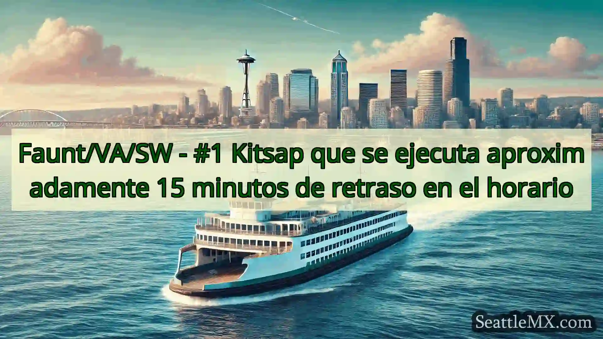 noticias del ferry de seattle Faunt/VA/SW - #1 Kitsap que se
