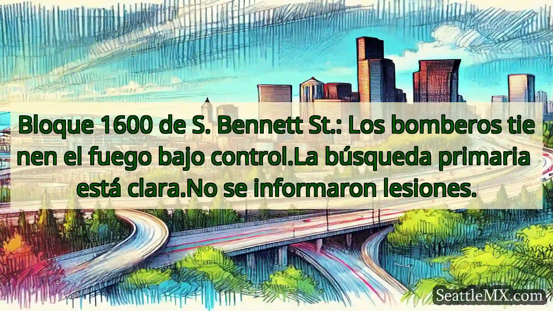 Noticias de transporte de Seattle Bloque 1600 de S. Bennett St.: Los