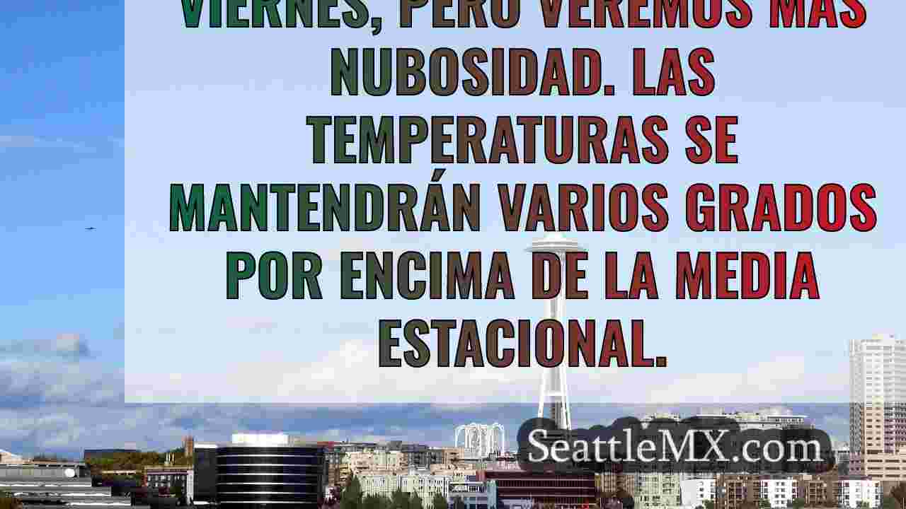 El tiempo en Seattle: Viernes