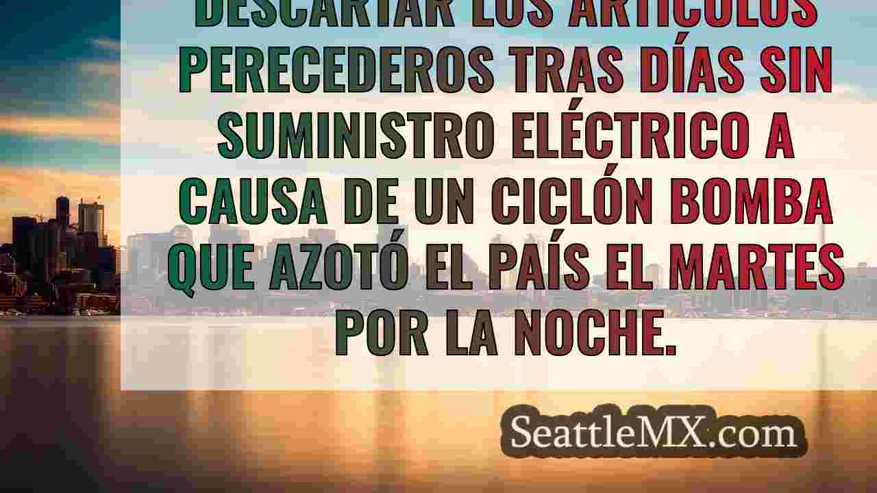 PSE restablece el suministro eléctrico