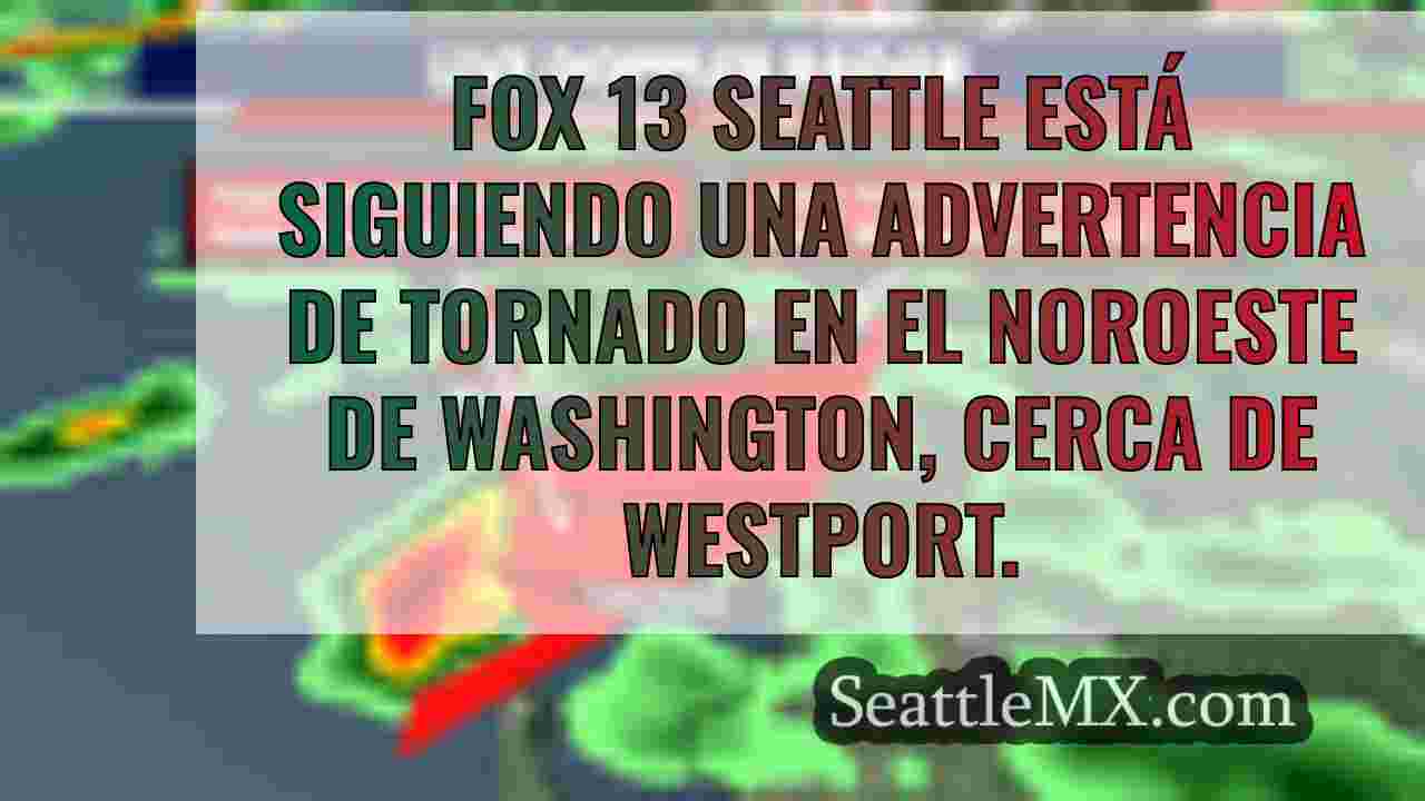 Alerta de tornado cerca de la costa de