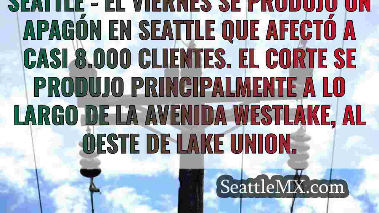 Casi 8.000 personas afectadas por un