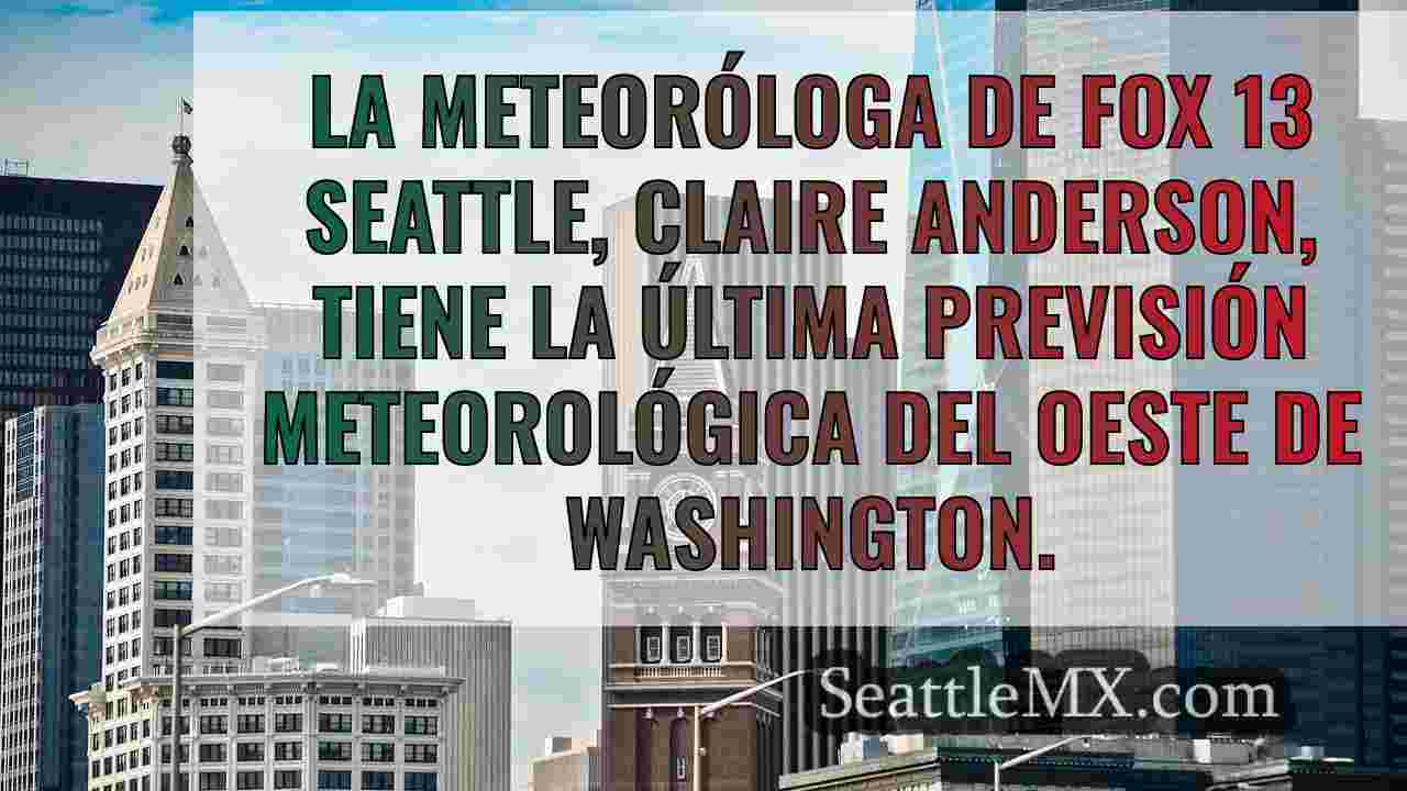 El tiempo en Seattle: Viento y lluvia