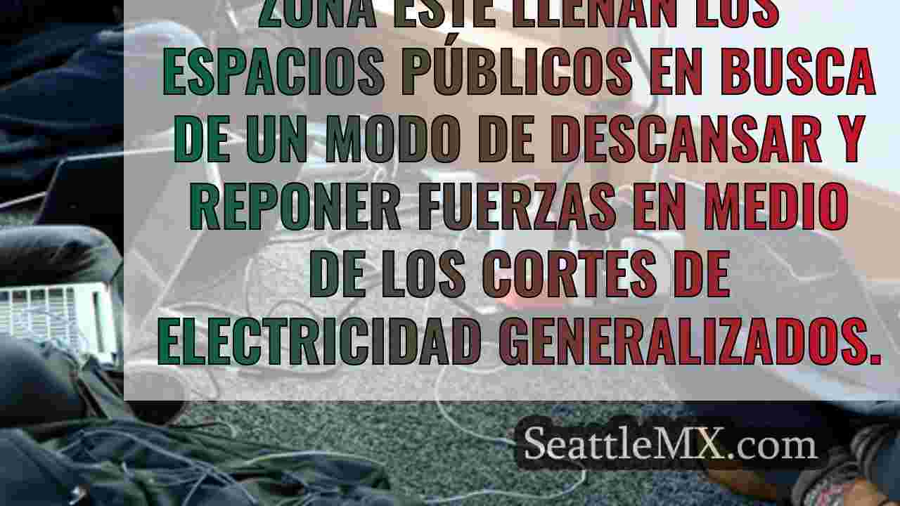 Refugios para calentarse y estaciones