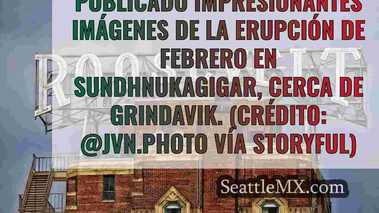 Un videógrafo islandés capta un