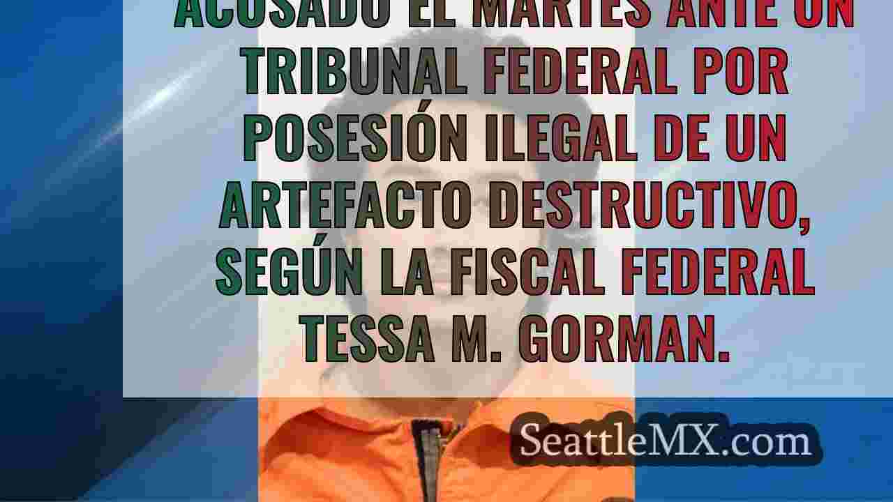 Se presentan cargos federales contra un