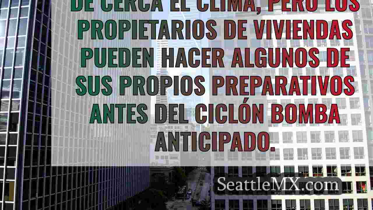Ciclón bomba: Preparativos para cortes