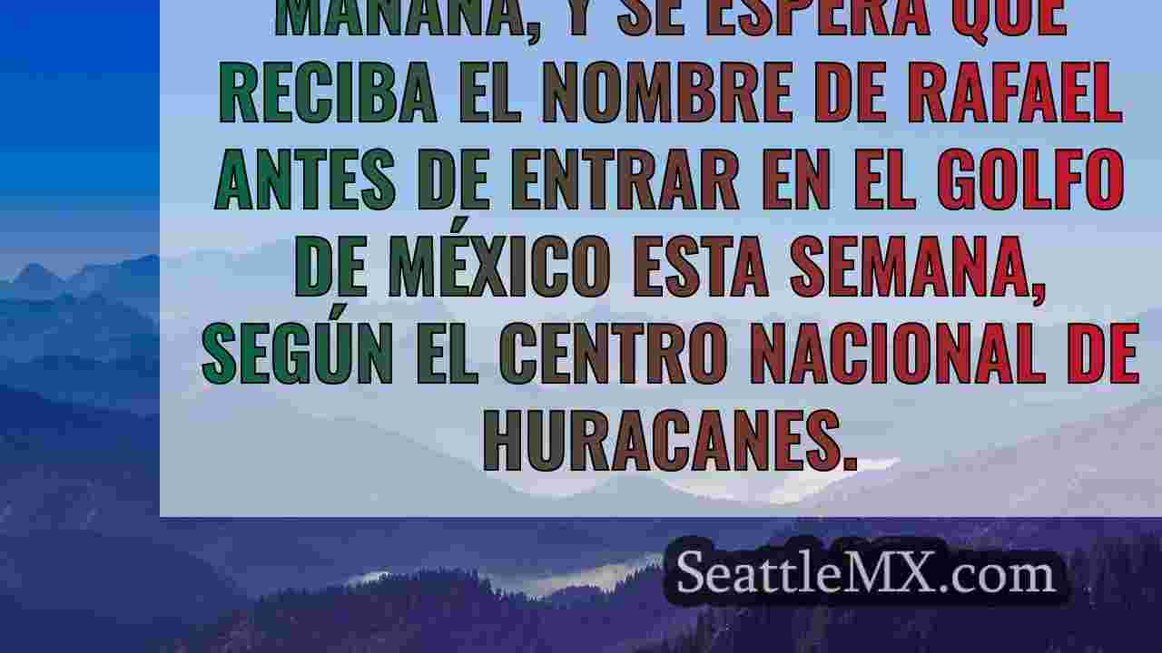 Se forma la Depresión Tropical 18, se