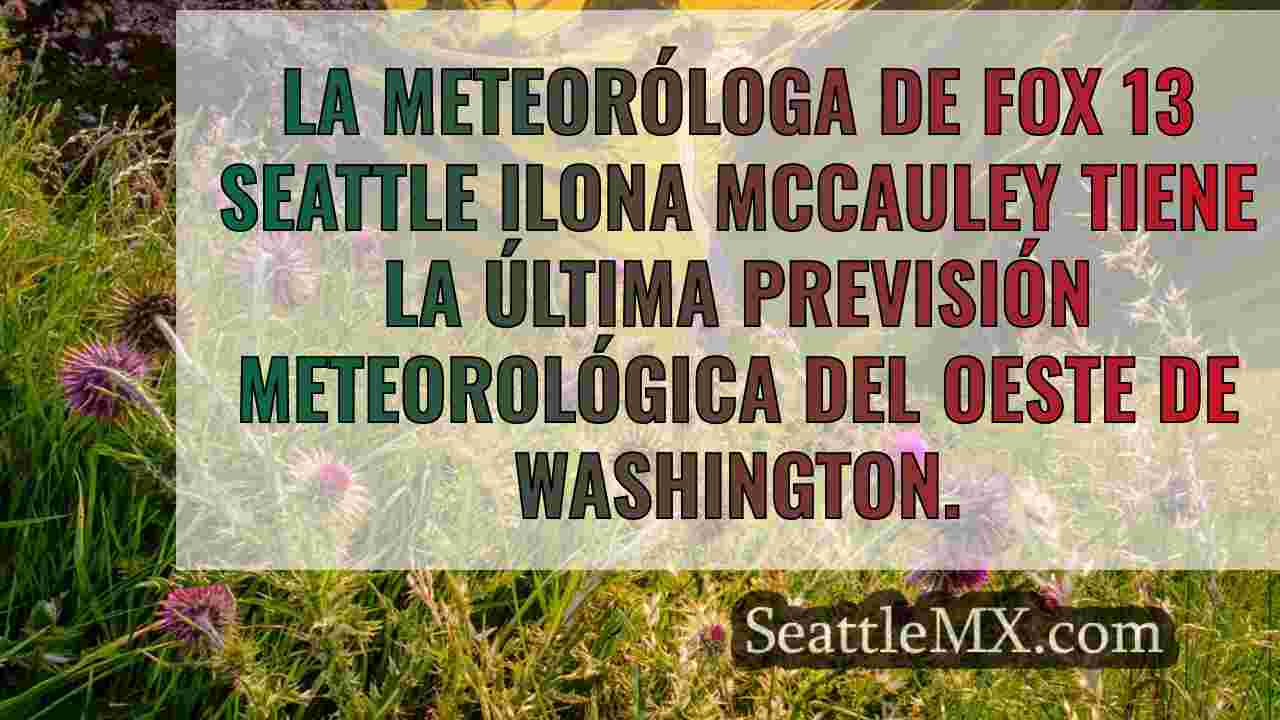 El tiempo en Seattle: Cielos mayormente